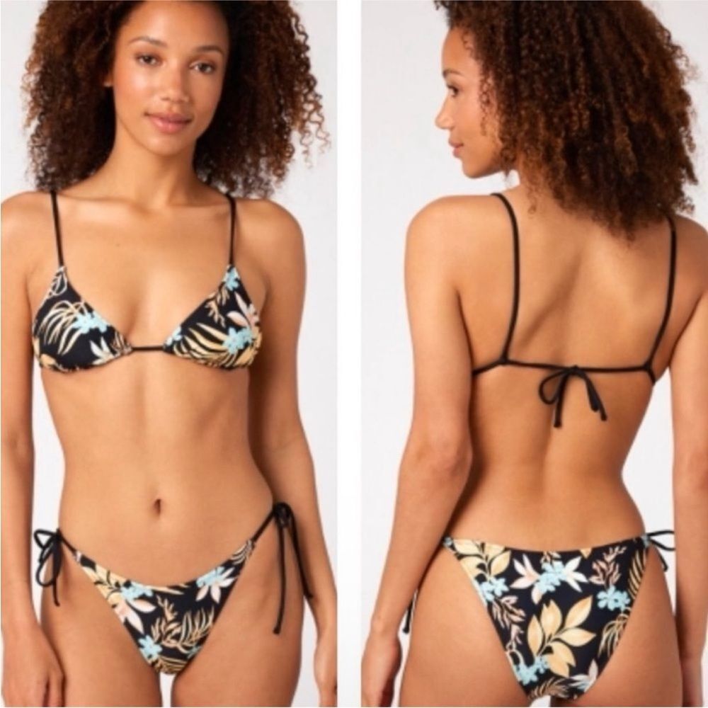 RIP CURL SUN DANCE TRIANGLE SET
BLACK Womens Size Medium